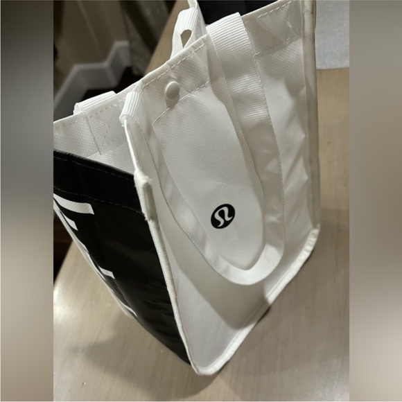 lululemon athletica White Tote Bag small - Picture 6 of 7